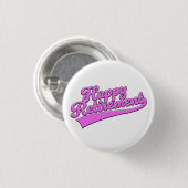 Glücklicher Ruhestand Button (Vorne & Hinten)