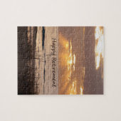 Glücklicher Ruhestand - Puzzle (Horizontal)