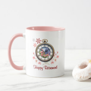 Glücklicher Ruhestand Tasse Freund Kollege