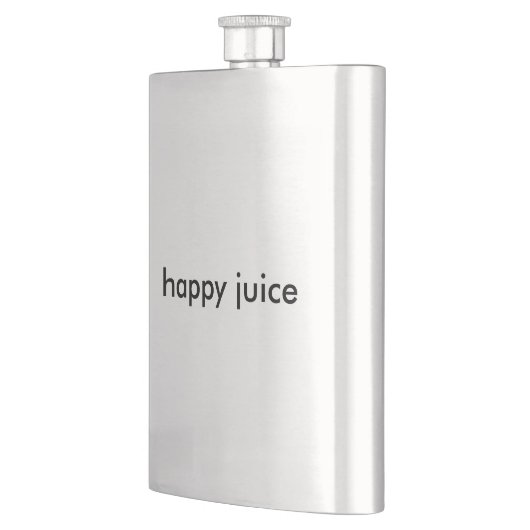 glücklicher Saft Flachmann (Links)