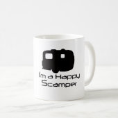 Glücklicher Scamper Becher Kaffeetasse (VorderseiteRechts)