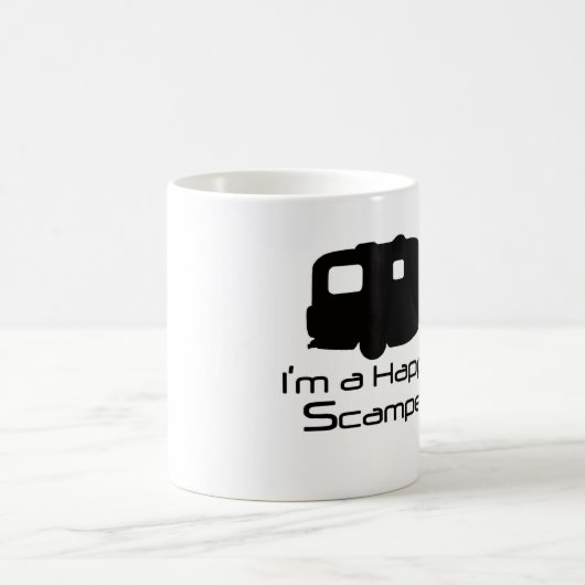 Glücklicher Scamper Becher Kaffeetasse (Mittel)