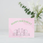 Glücklicher Schach-Geburtstag Postkarte (Stehend Vorderseite)