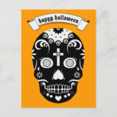 glücklicher Schädel Postkarte (Vorderseite)