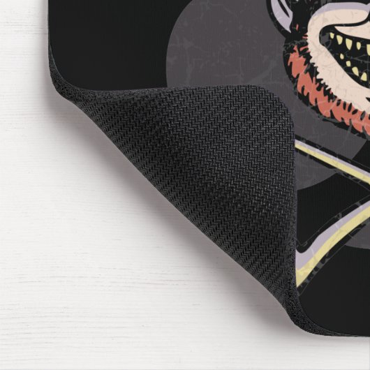 Glücklicher schlechter Kobold Mousepad (Ecke)