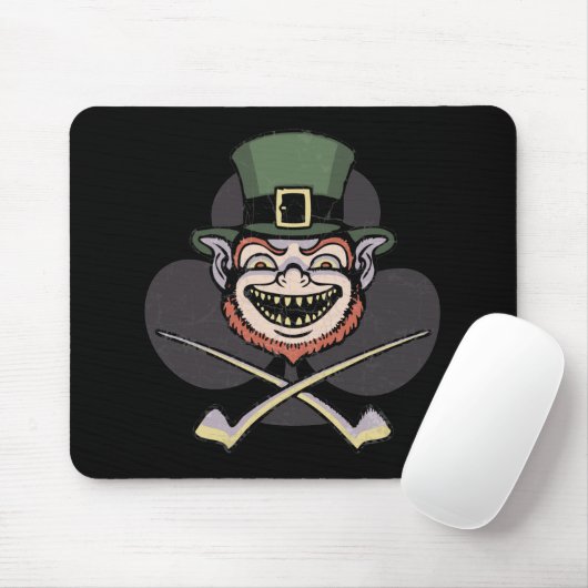 Glücklicher schlechter Kobold Mousepad (Mit Mouse)