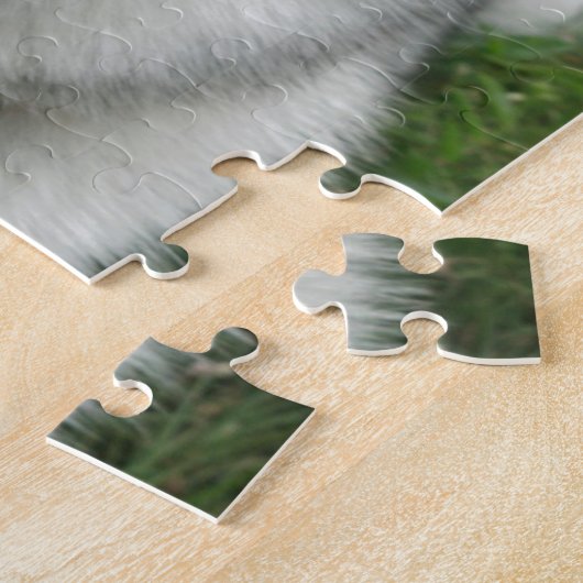 Glücklicher Schlittenhund Puzzle (Seite)