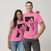 Glücklicher Schlittenhund T-Shirt (Unisex)