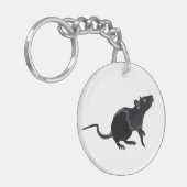 Glücklicher Schlüsselanhänger 2015 Zodaic Ratte | (Vorderseite links)