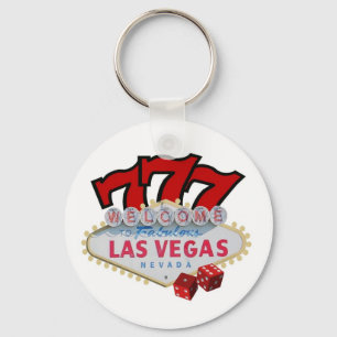 Glücklicher Schlüsselanhänger des Las Vegas des