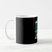 Glücklicher Schulhausmeister St. Patricks Day Kaffeetasse (Links)
