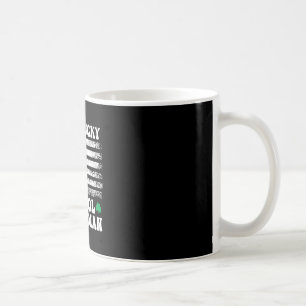 Glücklicher Schulhausmeister St. Patricks Day Kaffeetasse