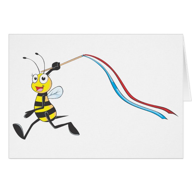 Glücklicher Schwester-Bienen-Betrieb (Vorderseite (Horizontal))