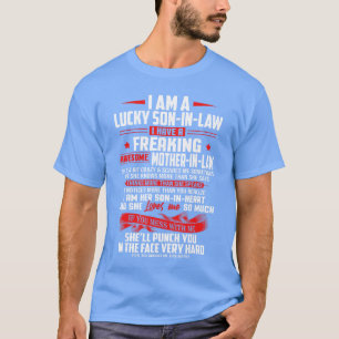 Glücklicher Schwiegersohn der Schwiegermutter Ich T-Shirt