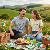 Glücklicher Shamrock St. Patrick's Day T-Shirt