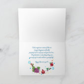 Glücklicher SHAVUOT Karte (Innenseite)