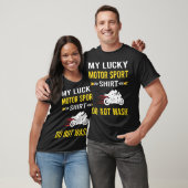 Glücklicher Shirt Motorsport (Unisex)