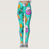 glücklicher Sommer Leggings (Vorderseite)