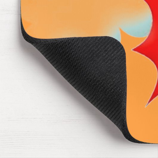 glücklicher Sommer Mousepad (Ecke)