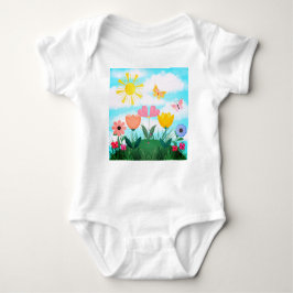 Glücklicher Sommertag Baby Strampler