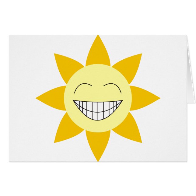 Glücklicher Sonnenschein (Vorderseite (Horizontal))