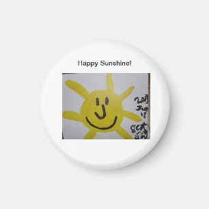 Glücklicher Sonnenschein! Magnet