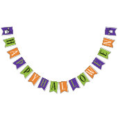 Glücklicher Spaß-flüchtiger Blick Halloweens | ein Wimpelkette (Alle)