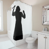 Glücklicher Spaß-Zeit-Duschvorhang Duschvorhang (Beispiel)