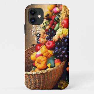Glücklicher Speck-Kasten des Erntedank-12 Case-Mate iPhone Hülle