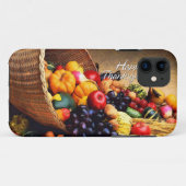 Glücklicher Speck-Kasten des Erntedank-12 Case-Mate iPhone Hülle (Rückseite (Horizontal))