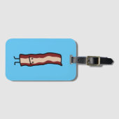 Glücklicher Specksmirk-klassischer Entwurf Gepäckanhänger (Vorderseite (Horizontal))