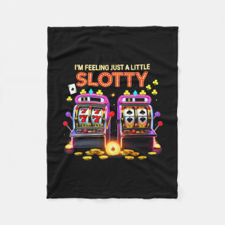 Glücklicher Spielautomat Casino Las Vegas Glückssp Fleecedecke