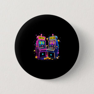 Glücklicher Spielautomaten Casino Glücksspiel Lieb Button