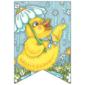 GLÜCKLICHER SPRING BABY CHICK BUNTING BANNER indiv (Erste Fahne)
