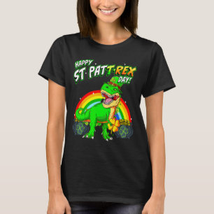 Glücklicher St Pat Trex Tag St Patricks Tag Süßer  T-Shirt