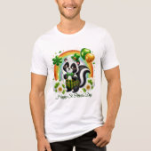 Glücklicher St. Patrick’s Herren  Tri-Blend Shirt (Vorderseite)