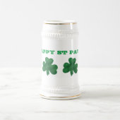 GLÜCKLICHER ST. PATRICK-TAG BIERGLAS (Mittel)