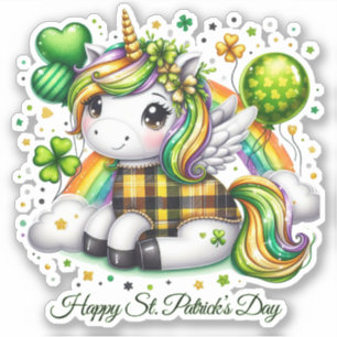 Glücklicher St. Patrick's Day Aufkleber