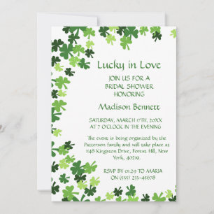 Glücklicher St. Patrick's Day BABYShower-Karte Feiertagskarte