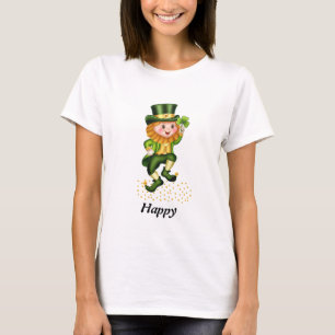 Glücklicher St. Patrick's Day Grüner Gnom T-Shirt