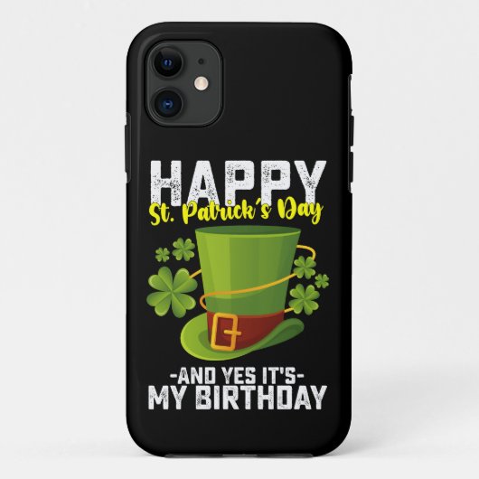 Glücklicher St. Patrick's Day und ja, es ist mein  Case-Mate iPhone Hülle (Rückseite)