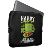 Glücklicher St. Patrick's Day und ja, es ist mein  Laptopschutzhülle (Vorne Rechts)