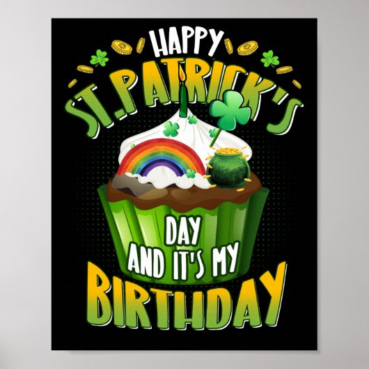 Glücklicher St. Patrick's Day und ja, es ist mein Poster (Vorne)