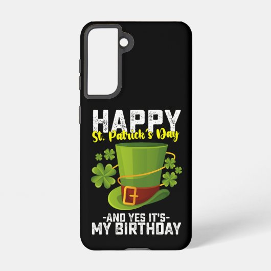 Glücklicher St. Patrick's Day und ja, es ist mein Samsung Galaxy Hülle (Rückseite)