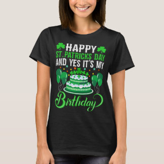 Glücklicher St. Patrick's Day und ja, es ist mein T-Shirt