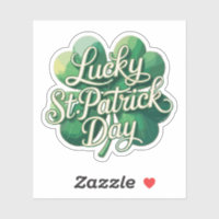 Glücklicher St. Patrick's Day Vintage-Typografie V