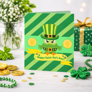 Glücklicher St- Patricktag Karte