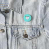 Glücklicher Stachelrochen Button (Beispiel)