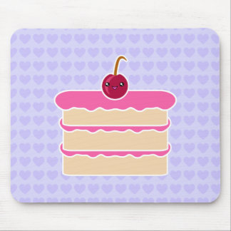 Glücklicher Stapel Kawaii Kuchen Mousepad