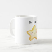 Glücklicher Stern Kaffeetasse (Vorderseite Links)